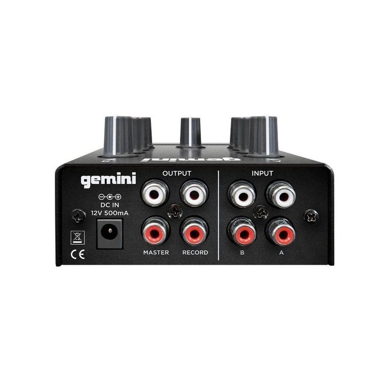 Gemini - 2-channel Pocket-sized DJ Mixer - MM1