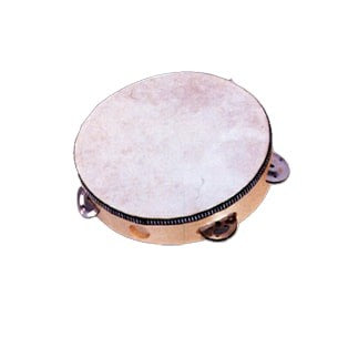 Mano Percussion - Tambourine 8" with Calfskin Head - MP-T68H