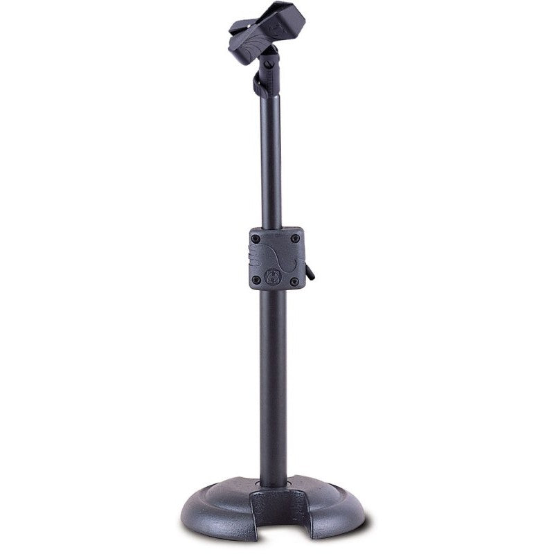Hercules - "H" Base Microphone Stand w/EZ Mic Clip - MS100B