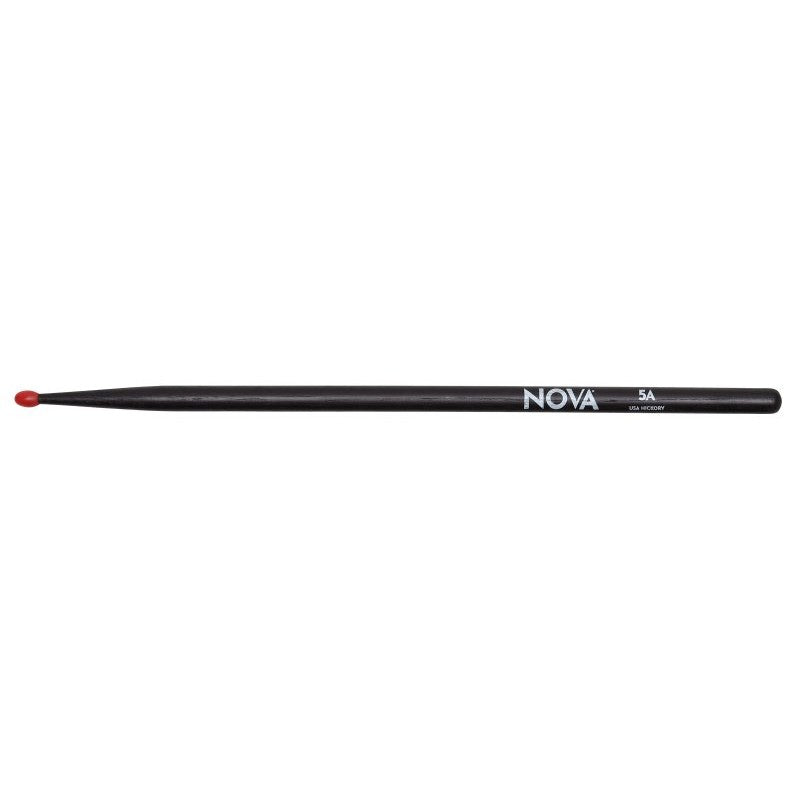 Vic Firth - Nova 5A Nylon Tip Drumstick, Black Stain - N5ANB