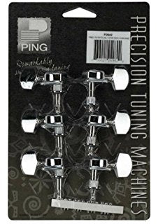 Ping - Standard 3+3 Individual Machine Electric Guitar Tuners - P2650