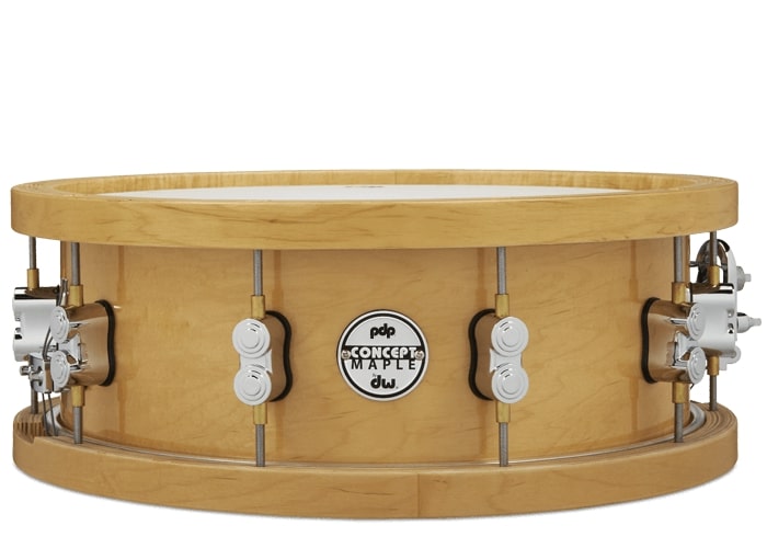 PACIFIC DRUMS & PERC - 5.5" x 14" Concept Series Wood Hoop Snare - PDSN5514NAWH
