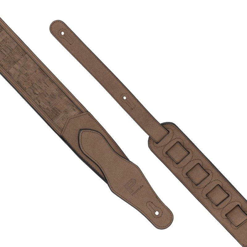 Profile - 2.5" Leather Padded Strap, Brown Cork - PGS-GL-4000-BR