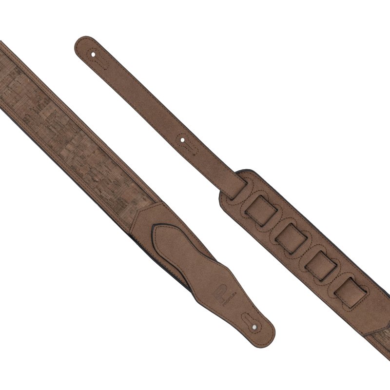 Profile - 2.5" Leather Padded Strap, Brown Cork - PGS-GL-4000-BR