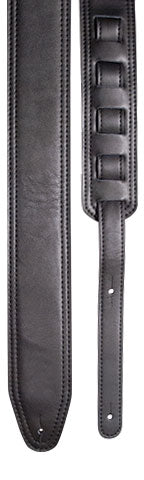 Profile - Deluxe Leather Guitar Strap - PGS800-BK