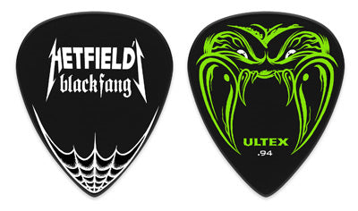 Dunlop - Hetfield Black Fang Guitare Picks 0.94mm (6 Pieces) - PH112P94