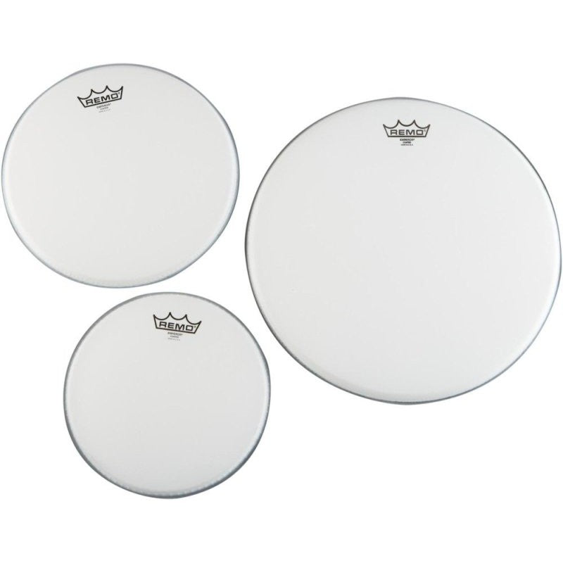 Remo - Emperor Coated New Fusion Tom Drumhead Pack, 10, 12, 16-inch - PP-1410-BE