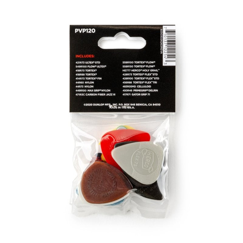 Dunlop - Recording Pick Variety Pack18 Pack - PVP120