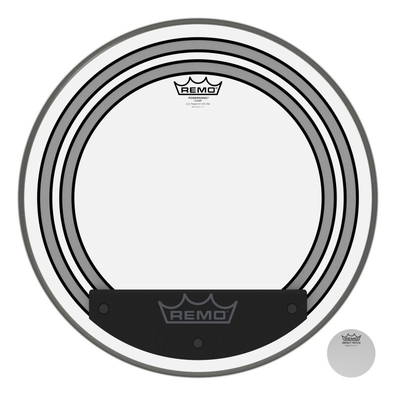 Remo - 18" Powersonic Clear Bass Drumhead - PW-1318-00