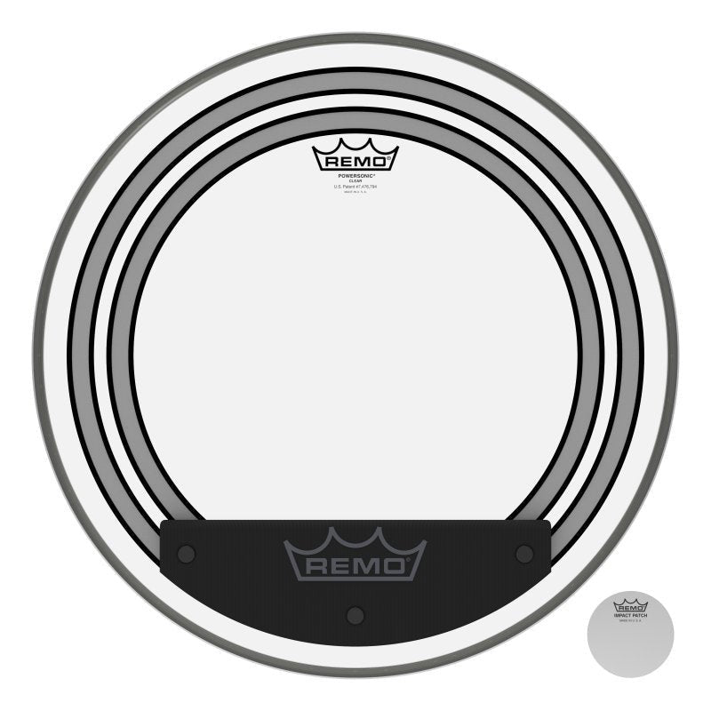 Remo - 18" Powersonic Clear Bass Drumhead - PW-1318-00