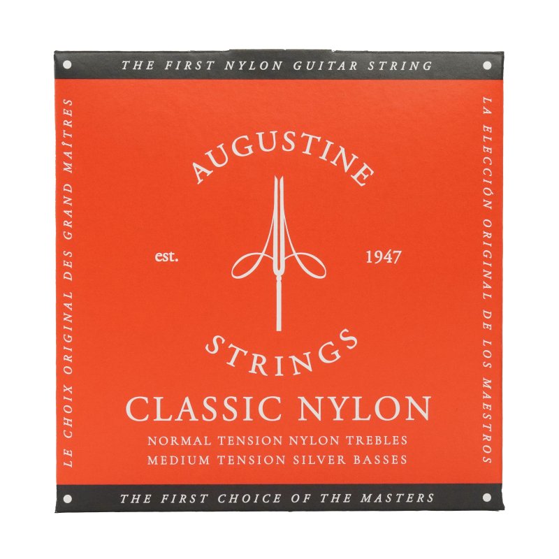Augustine - CLASSIC/RED - MEDIUM TENSION E/6th GUITAR SINGLE STRING - RD6E