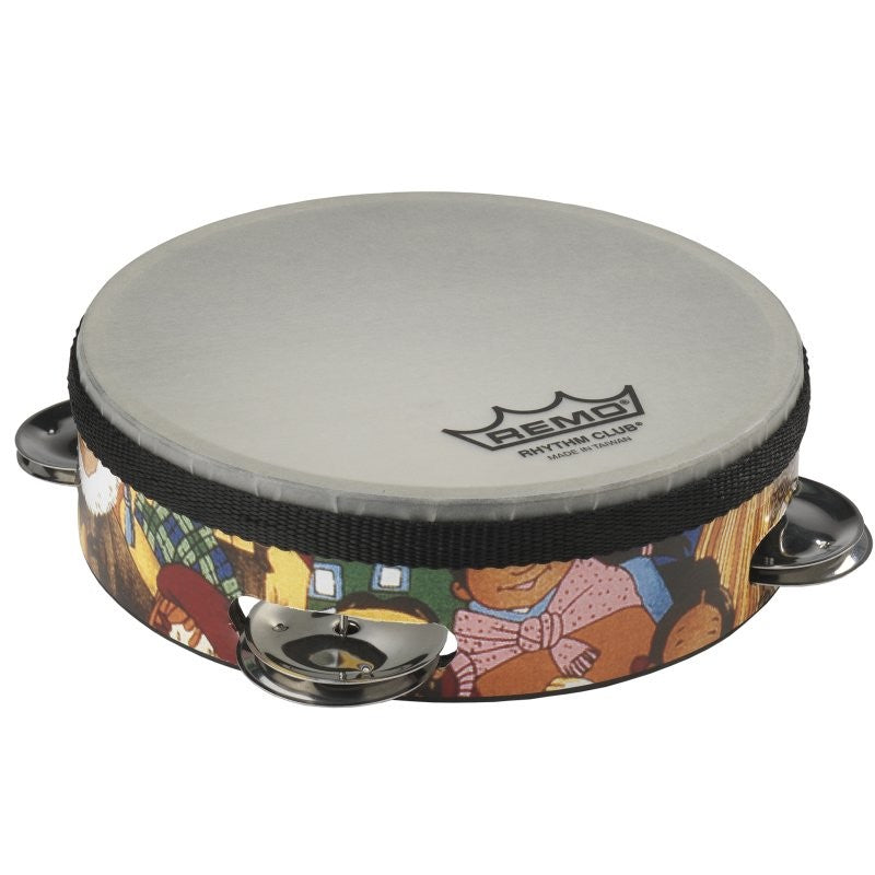 Remo - Rhythm Club Tambourine 6 X 1.75 Inch - RH-2106-00