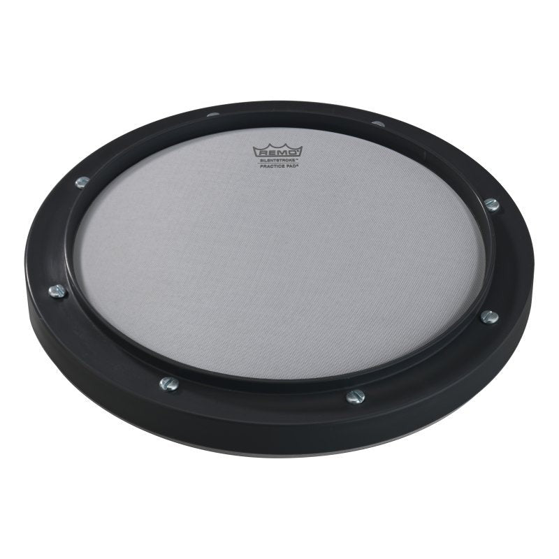 Remo - Silentstroke Practice Pad Drumhead - Tunable, Black, 8" - RT-0008-SN