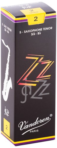 Vandoren - Tenor Sax ZZ Reeds Strength 2; Box of 5 - SR422