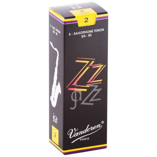 Vandoren - Tenor Sax ZZ Reeds Strength 2; Box of 5 - SR422