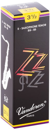 Vandoren - Tenor Sax ZZ Reeds Strength 3.5; Box of 5 - SR4235