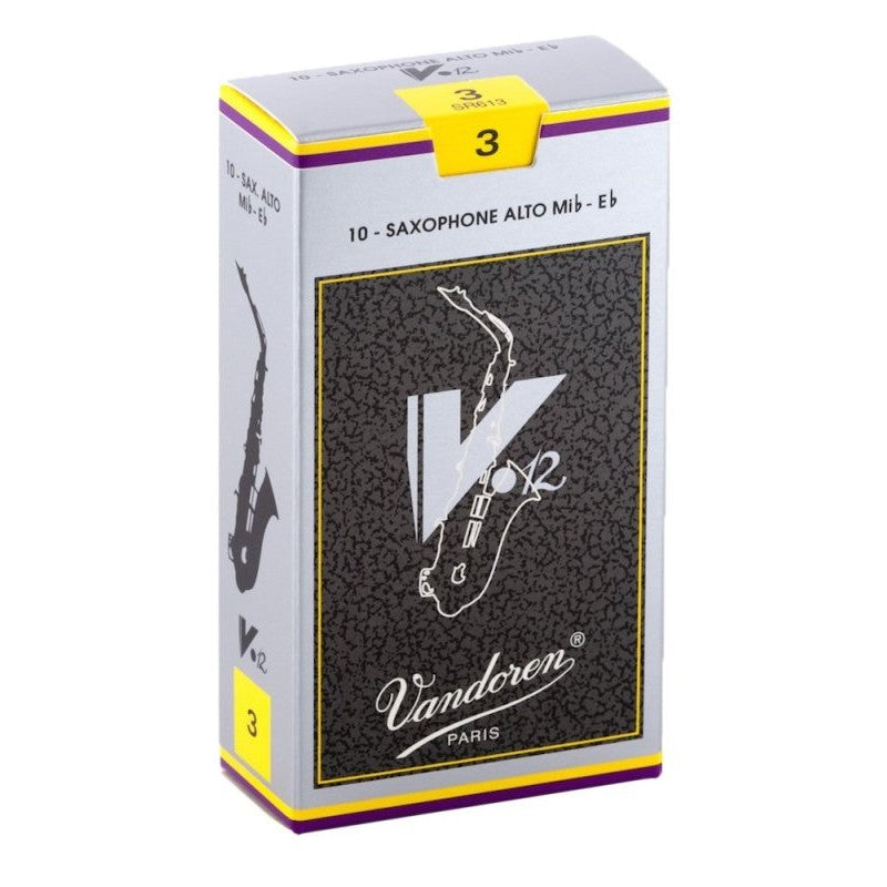 Vandoren - Alto Sax V.12 Reeds Strength 3; Box of 10 - SR613