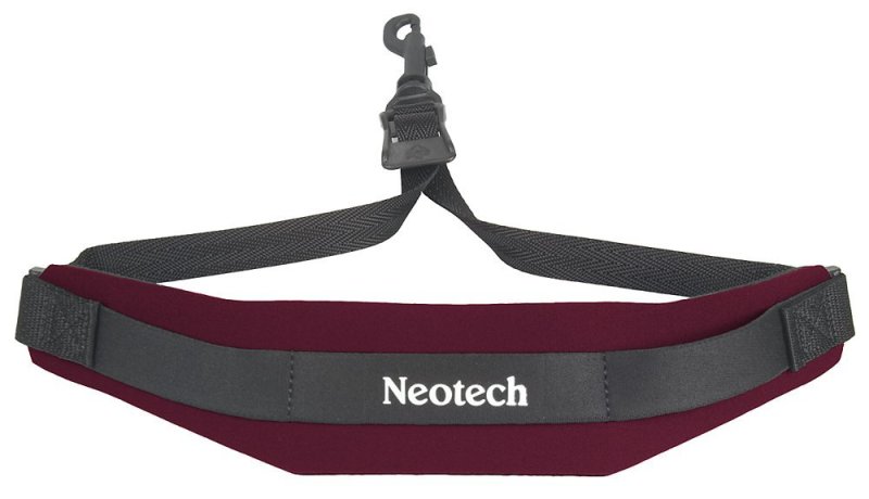 Neotech - Soft Sax Strap - Wine - Swivel Hook 1906162 - SSRSW-WR