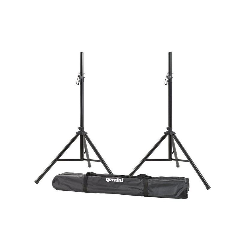 Gemini - 2 Tripod Speaker Stands With Carry Bag - ST-PACK