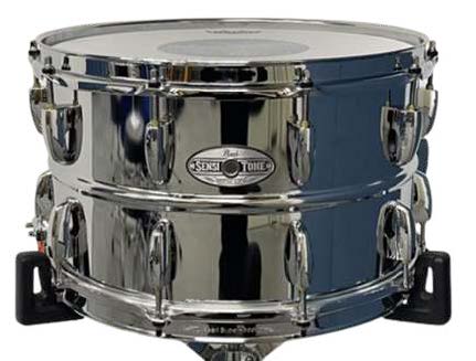 Pearl - 14" x 8" SensiTone Heritage Alloy Snare Drum, Steel - Model: STH1480S