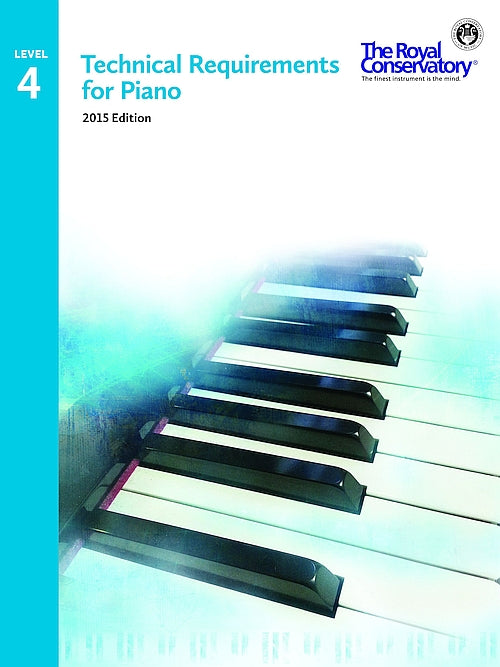 TRP04 The Royal Conservatory RCM Publishing Technical Requirements for Piano Level 4