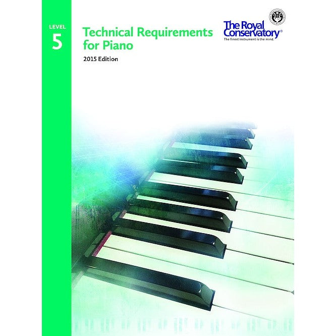 TRP05 The Royal Conservatory RCM Publishing Technical Requirements for Piano Level 5