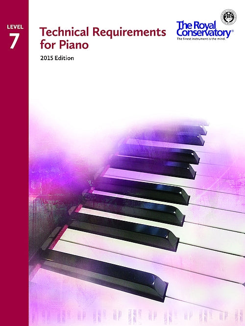 TRP07 The Royal Conservatory RCM Publishing Technical Requirements for Piano Level 7
