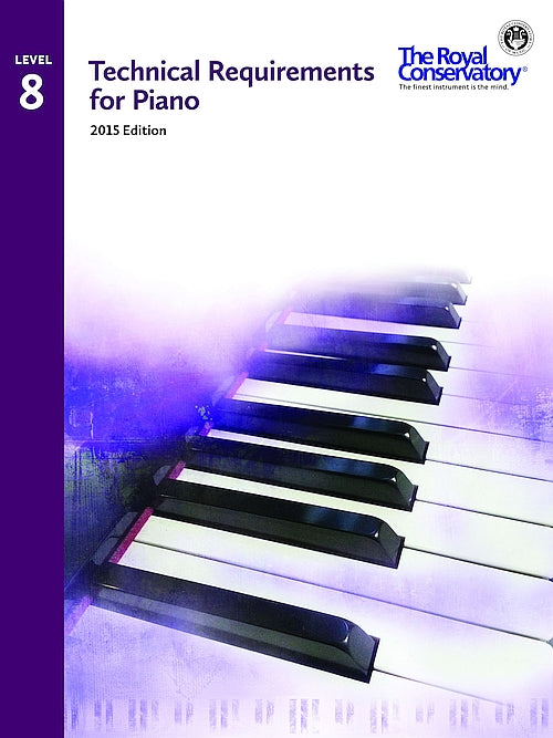 TRP08 The Royal Conservatory RCM Publishing Technical Requirements for Piano Level 8