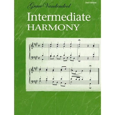 TVIH The Royal Conservatory RCM Publishing Grace Vandendool Intermediate Harmony 2nd Edition