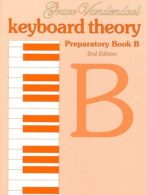 TVPB The Royal Conservatory RCM Publishing Grace Vandendool Keyboard Theory Preparatory Series Book B 2nd Edition