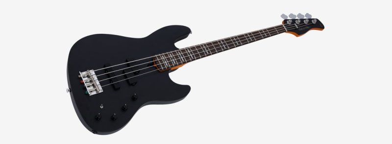 Sire Bass Guitars - Marcus Miller U7 4-String Electric Bass - Black Satin - U7-4-BKS