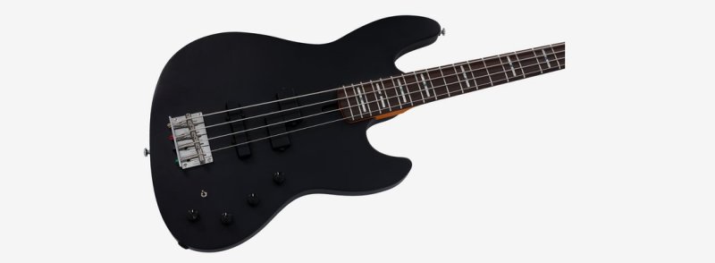 Sire Bass Guitars - Marcus Miller U7 4-String Electric Bass - Black Satin - U7-4-BKS