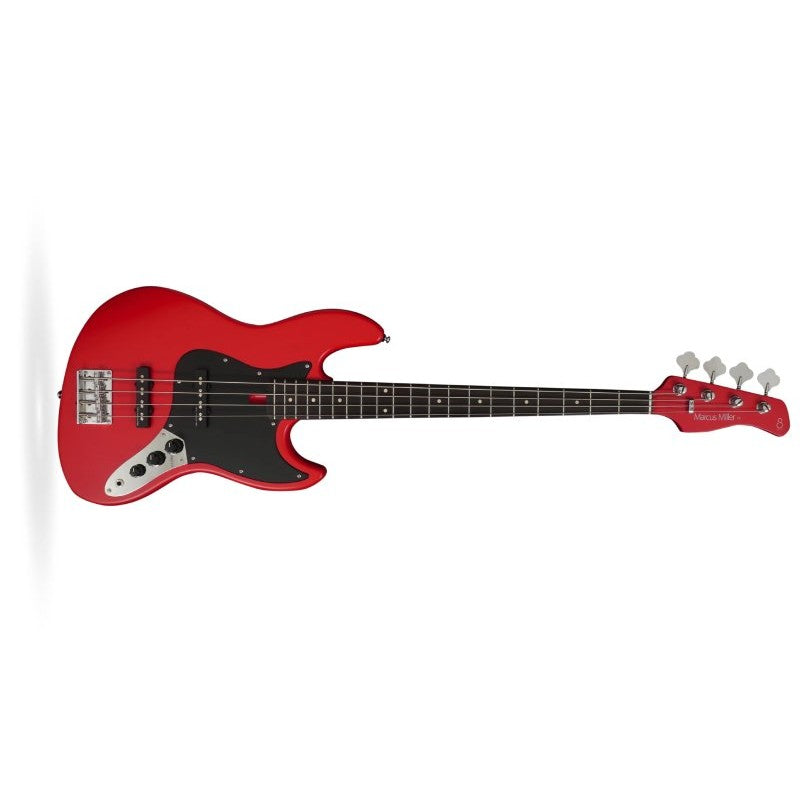 Sire Bass Guitars - Marcus Miller V3P 4-String Electric Bass - Red Satin - V3P-4-RS
