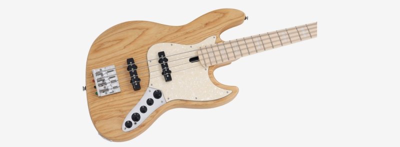 Sire Bass Guitars - Marcus Miller V7 Ash Reissue 4-String Electric Bass - Natural Satin - V7-SWAMP-ASH-RI-4-NTS