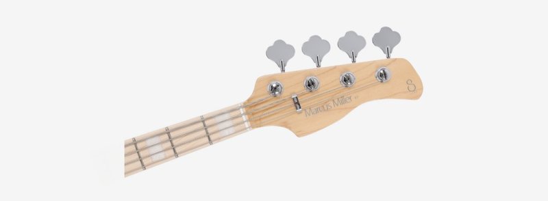 Sire Bass Guitars - Marcus Miller V7 Ash Reissue 4-String Electric Bass - Natural Satin - V7-SWAMP-ASH-RI-4-NTS