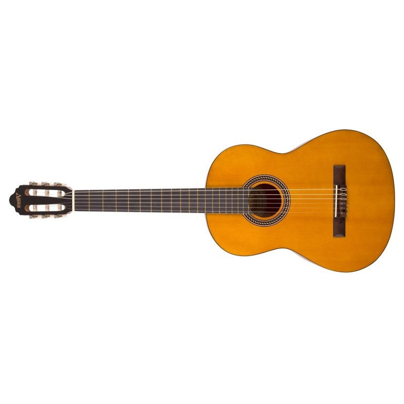 Valencia - 200 Series 4/4 Size Left-Handed Classical Guitar, Antique Natural Satin - VC204L