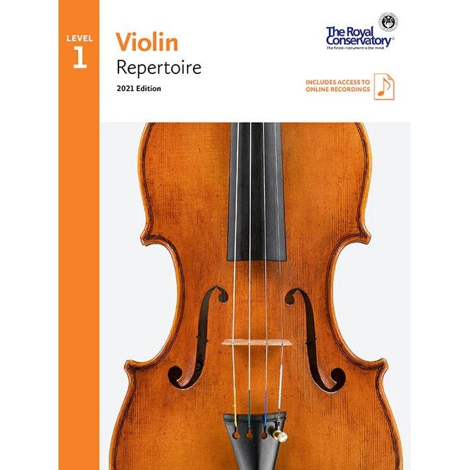 VLR01 The Royal Conservatory RCM Publishing Violin Repertoire 1 2021 Edition