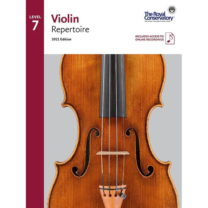 VLR07 The Royal Conservatory RCM Publishing Violin Repertoire 7 2021 Edition