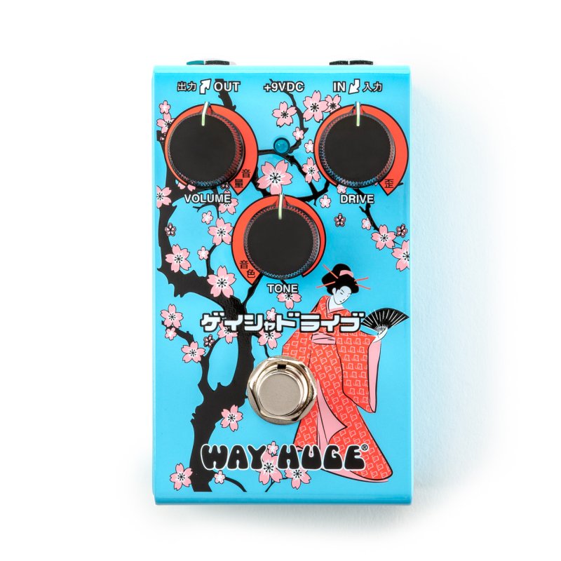 Dunlop - Way Huge Smalls Geisha Drive Blue Effects Pedal - WM32B