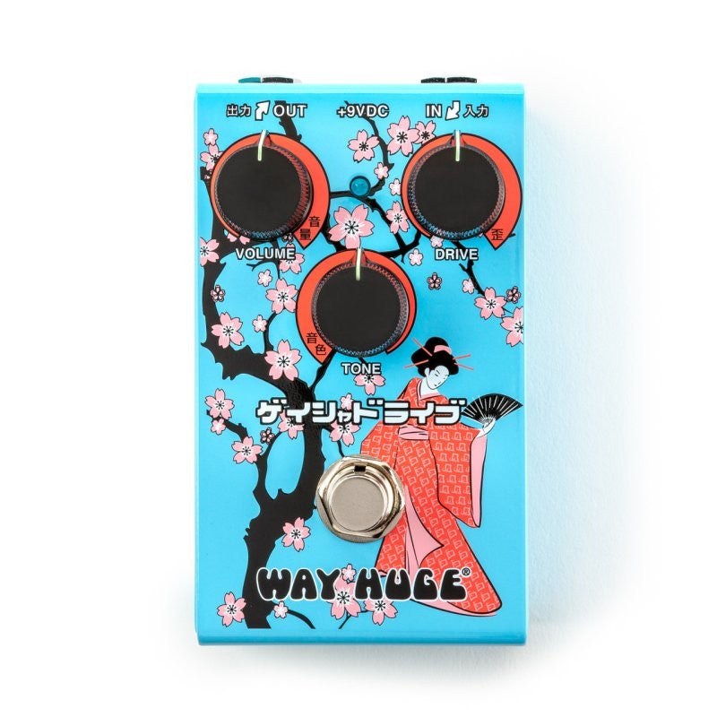 Dunlop - Way Huge Smalls Geisha Drive Blue Effects Pedal - WM32B