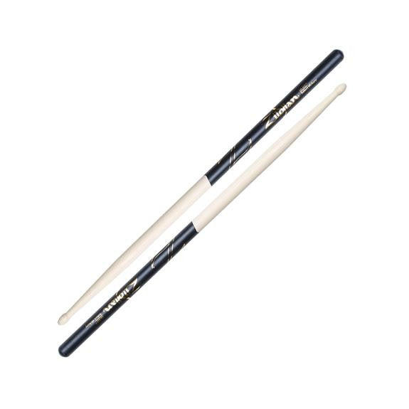 Zildjian - 5A Wood Tip Hickory Drumsticks with Black DIP - Z5AD