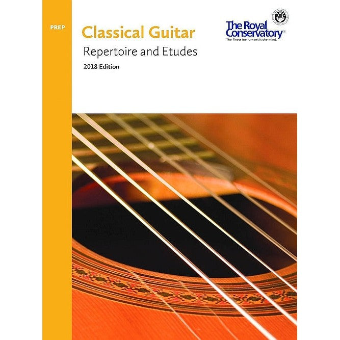 G5R00 The Royal Conservatory RCM Publishing Classical Guitar Repertoire and Etudes Preparatory