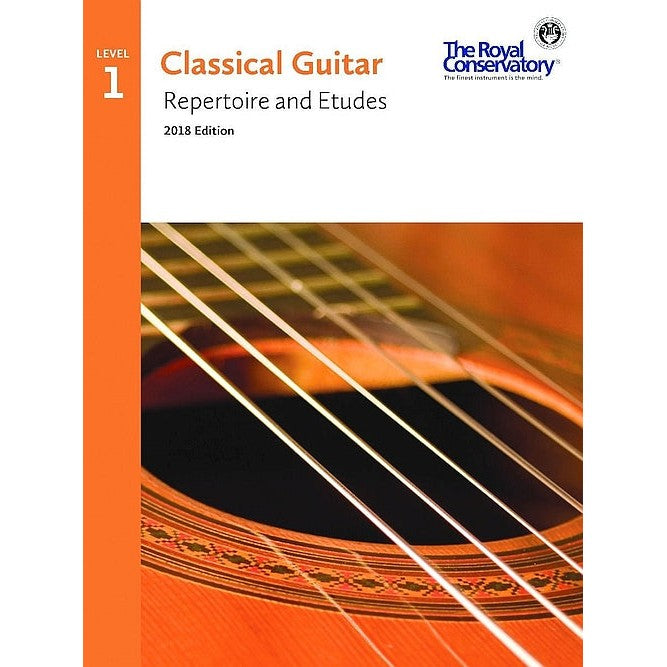 G5R01 The Royal Conservatory RCM Publishing Classical Guitar Repertoire and Etudes Level 1
