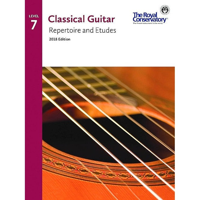 G5R07 The Royal Conservatory RCM Publishing Classical Guitar Repertoire and Etudes Level 7