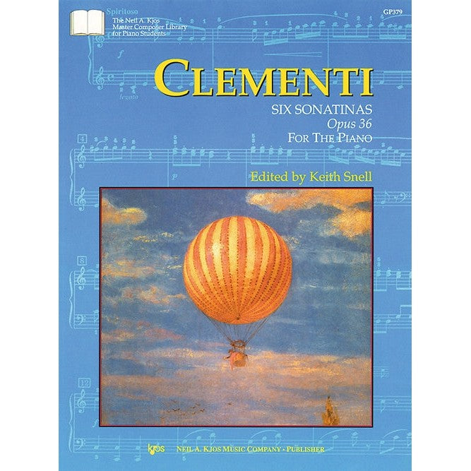 KJOS Master Composer Library - M. Clementi - Six Sonatinas For Piano