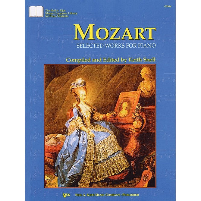 KJOS Master Composer Library - W.A. Mozart - Selected Works For Piano