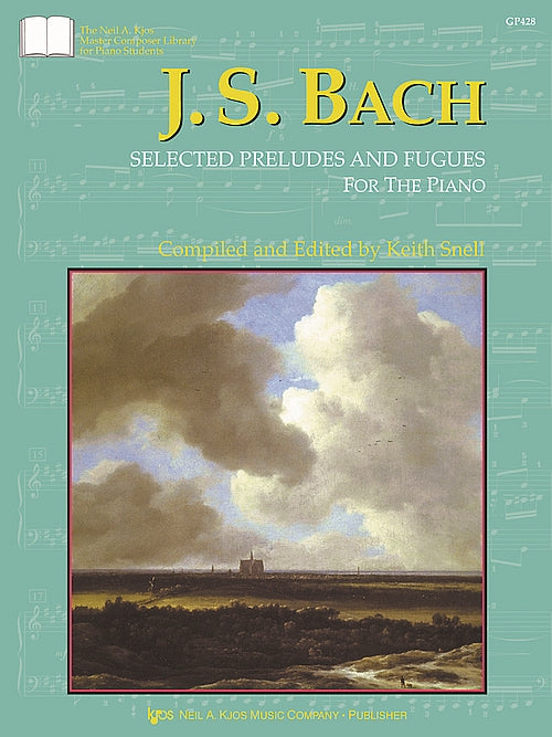 KJOS Master Composer Library - J.S. Bach - Selected Preludes & Fugues For The Piano