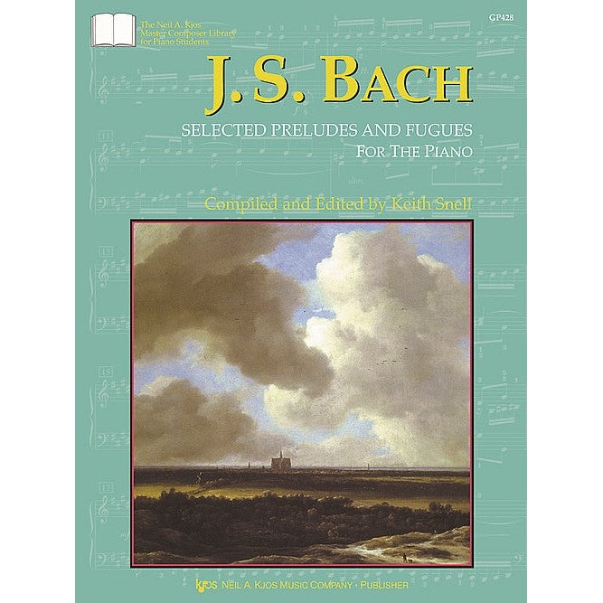 KJOS Master Composer Library - J.S. Bach - Selected Preludes & Fugues For The Piano