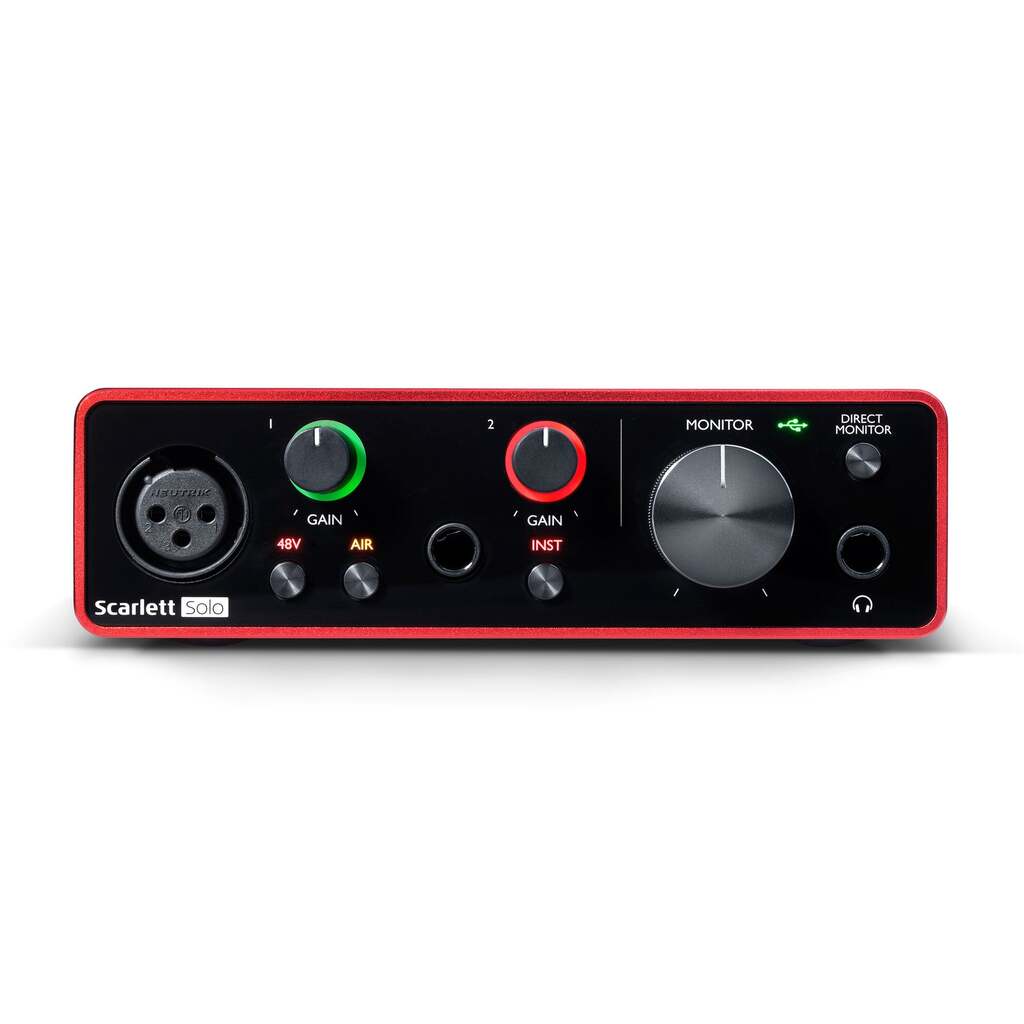 Focusrite - Scarlett Solo [3rd Gen] – Steve's Music Store