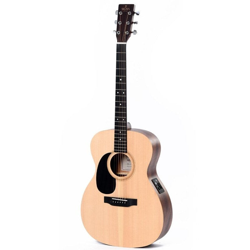 Sigma Guitars - SE Series Acoustic-Electric Guitar Left-Handed - Satin - 000MEL